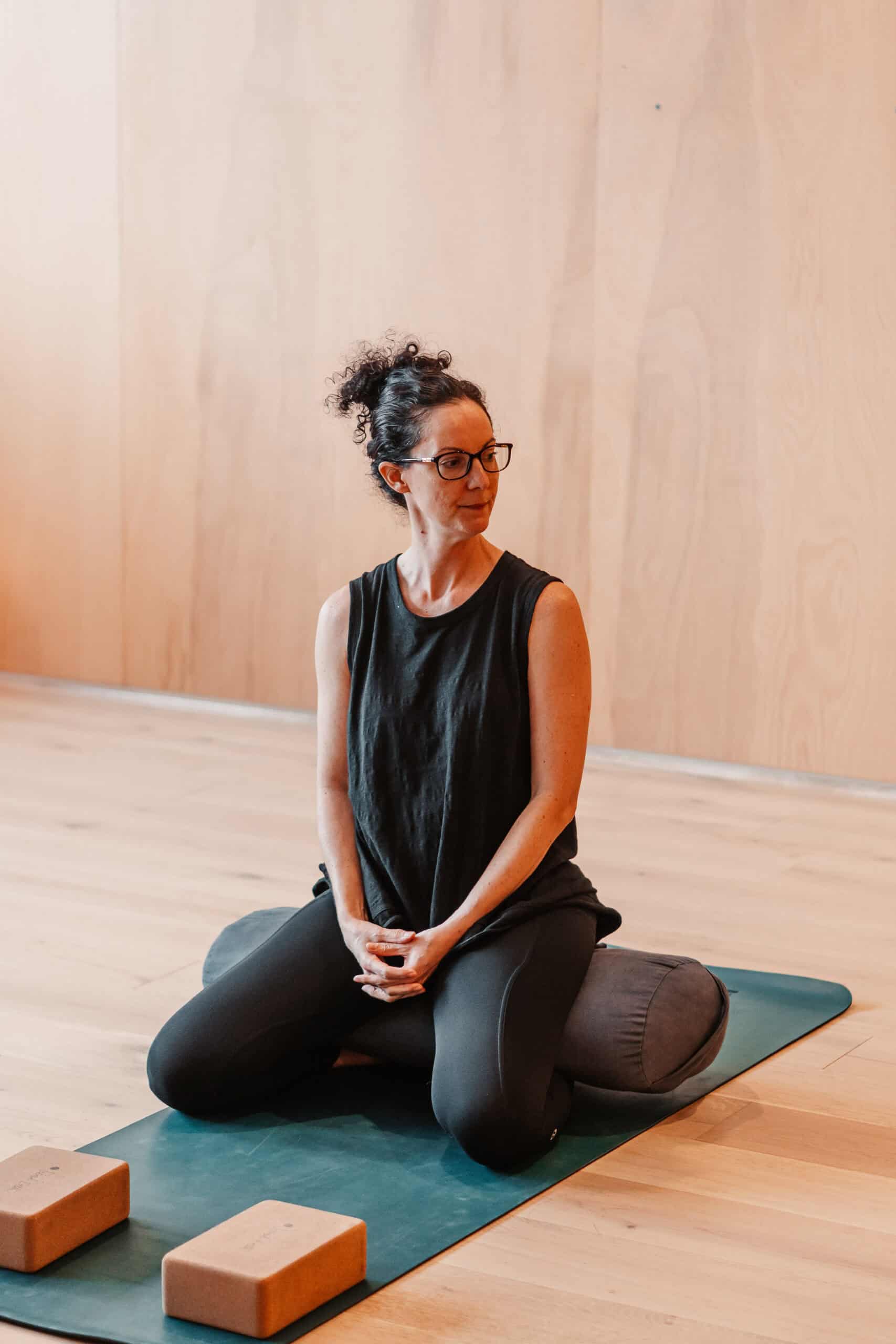 Teacher helping student